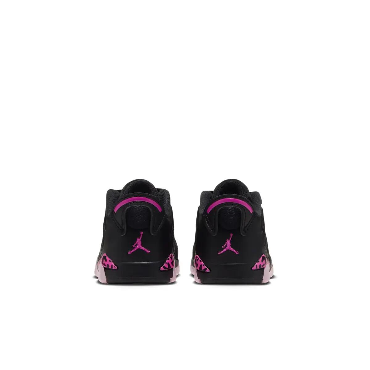 Jordan 6 Retro Low Black Fierce Pink (TD) 6/6