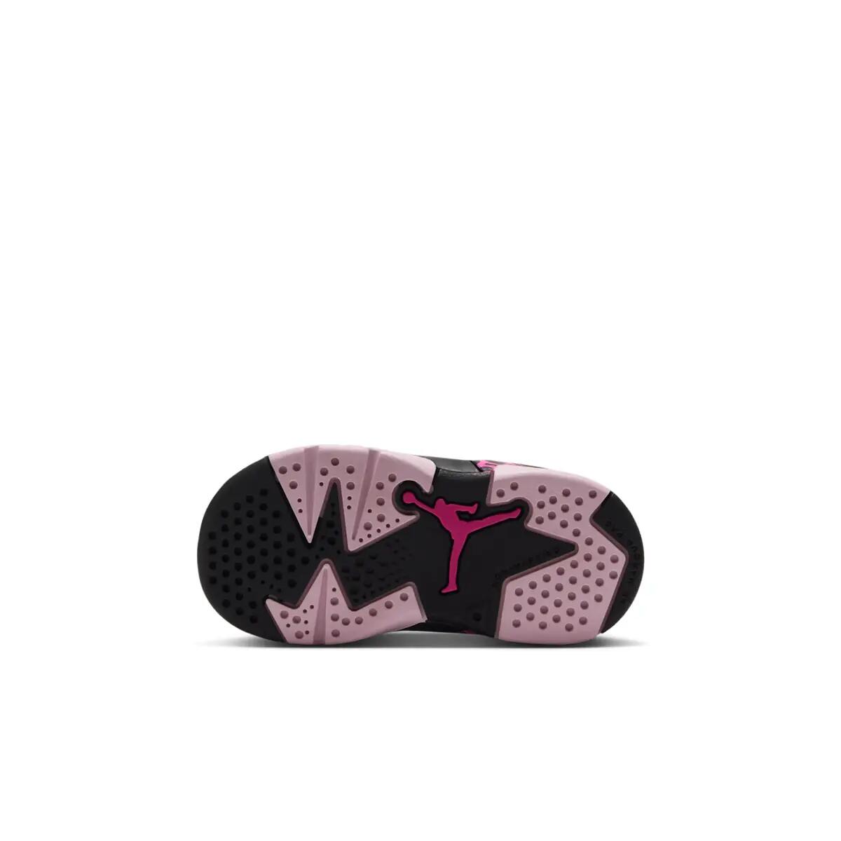 Jordan 6 Retro Low Black Fierce Pink (TD) 3/6