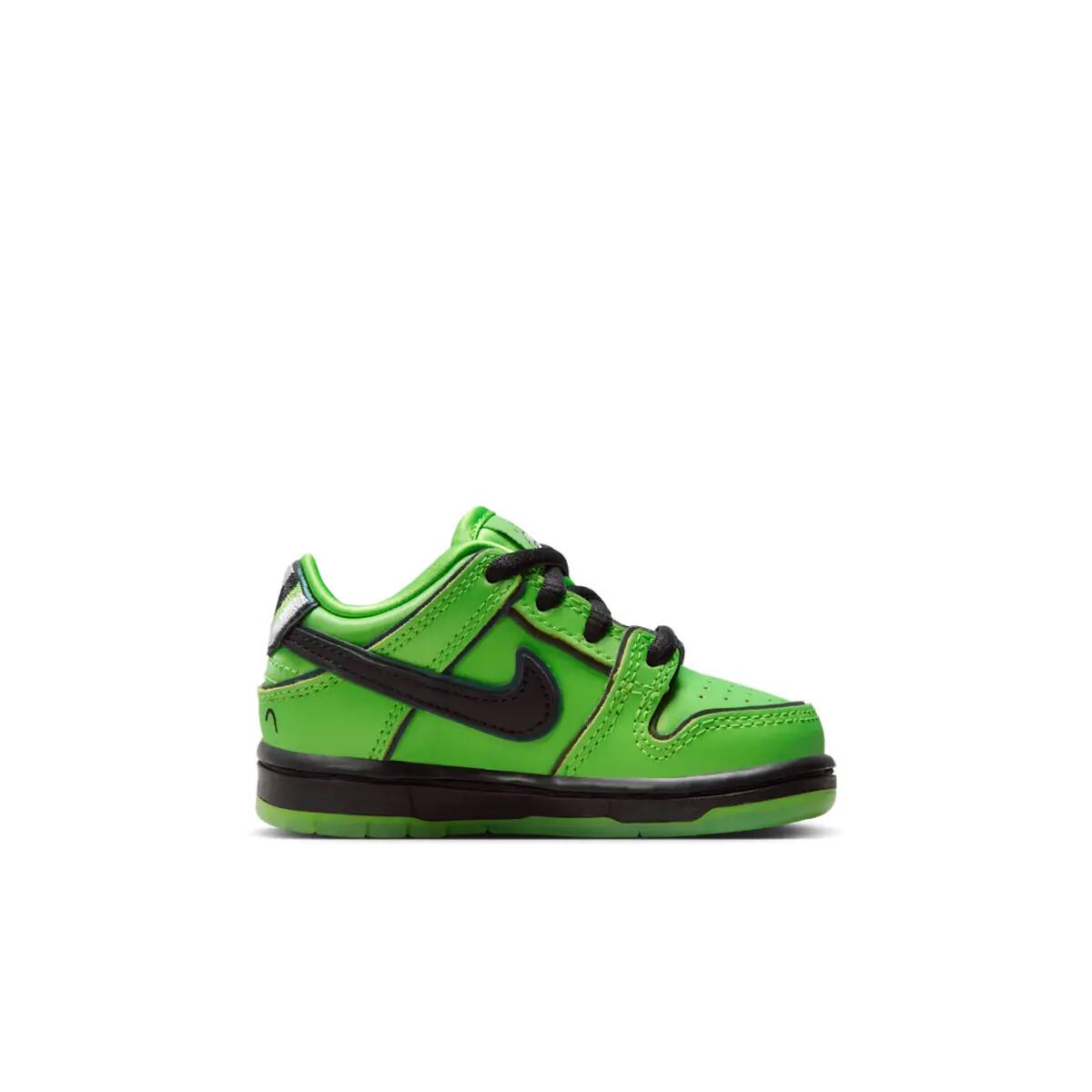 Nike SB Dunk Low The Powerpuff Girls Buttercup (TD) 2/6