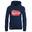 Kinder Hoodie Pullover Trondheim Marineblau / Orange