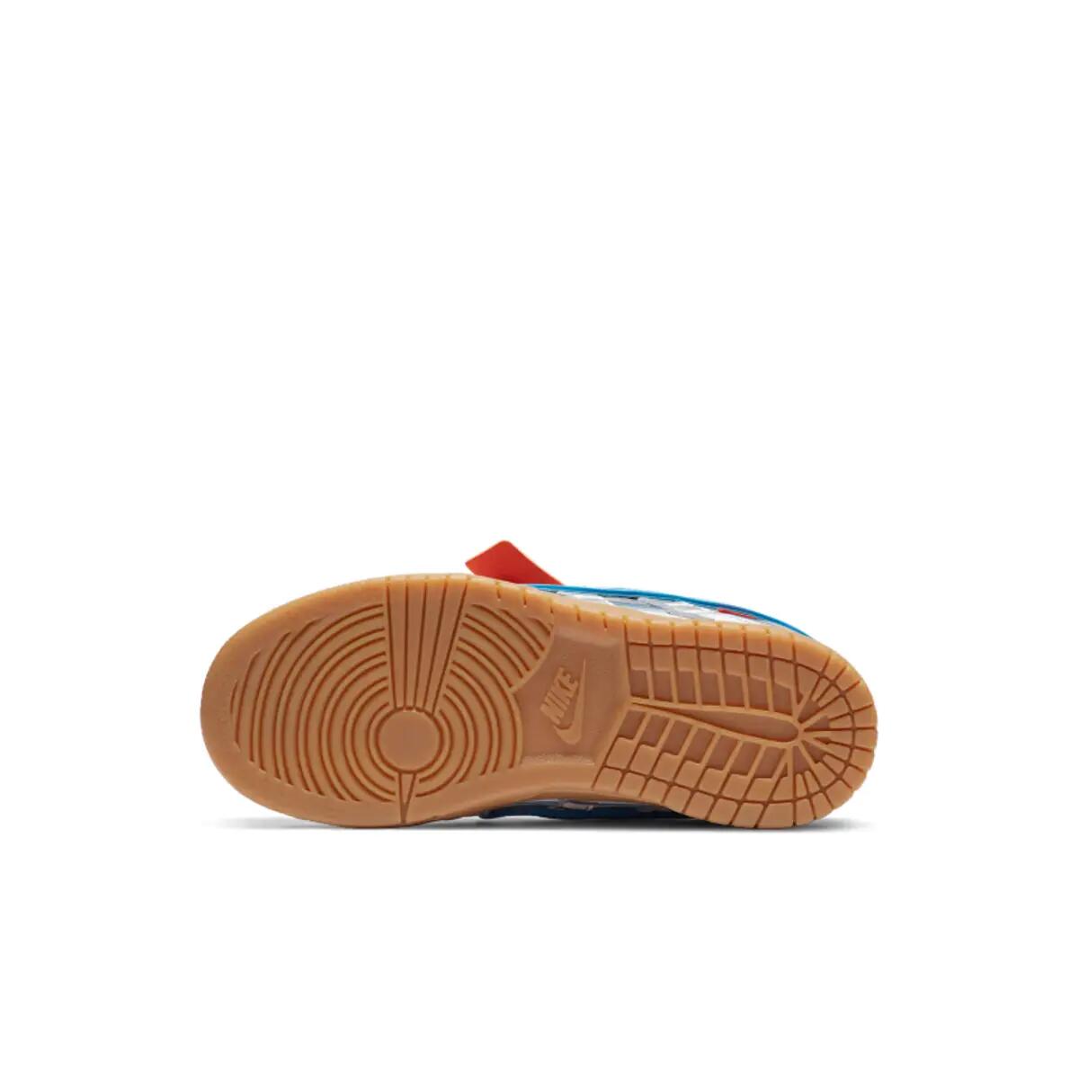 Nike Air Rubber Dunk Off-White University Blue (PS) 3/6
