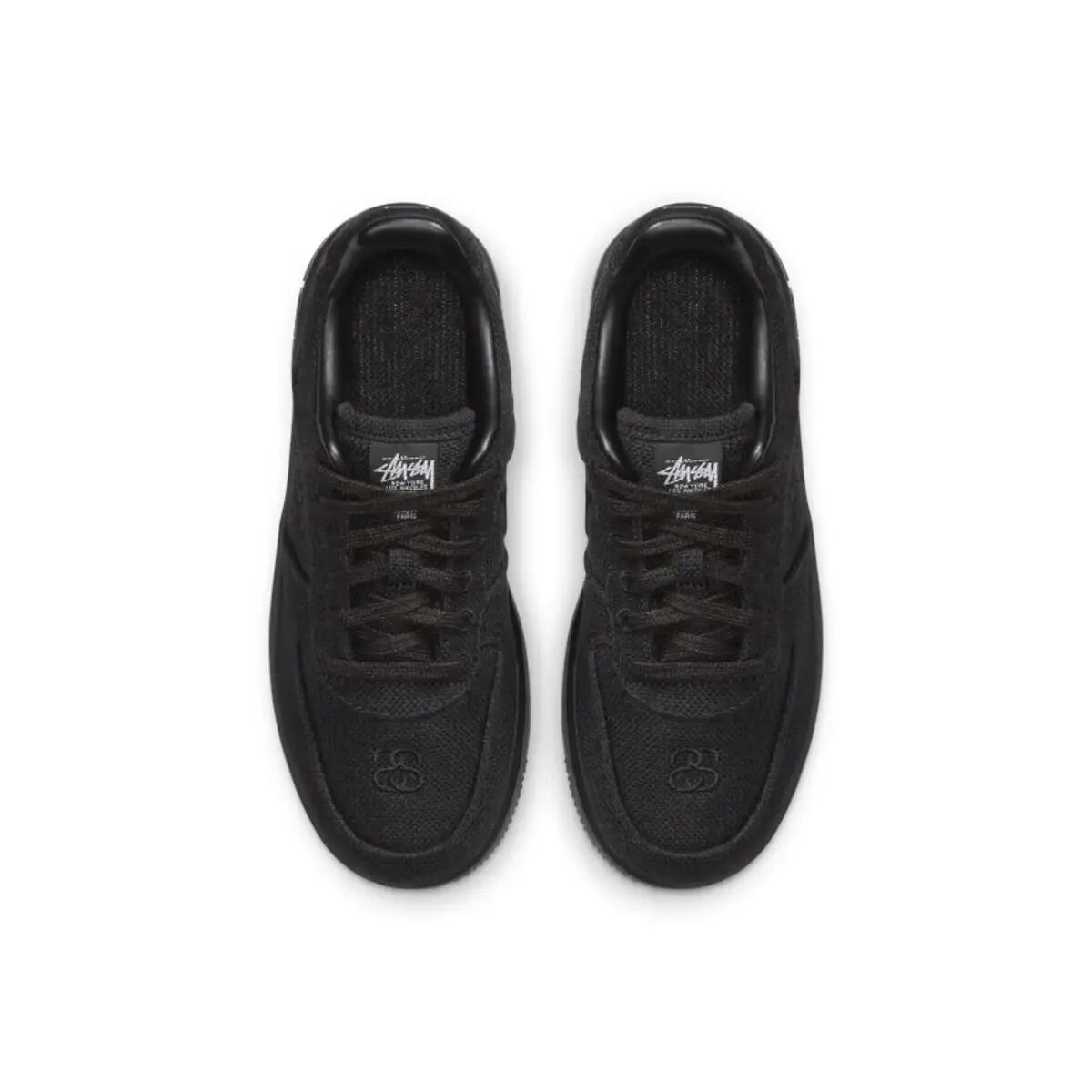 Nike Air Force 1 Low Stussy Black (PS) 4/6