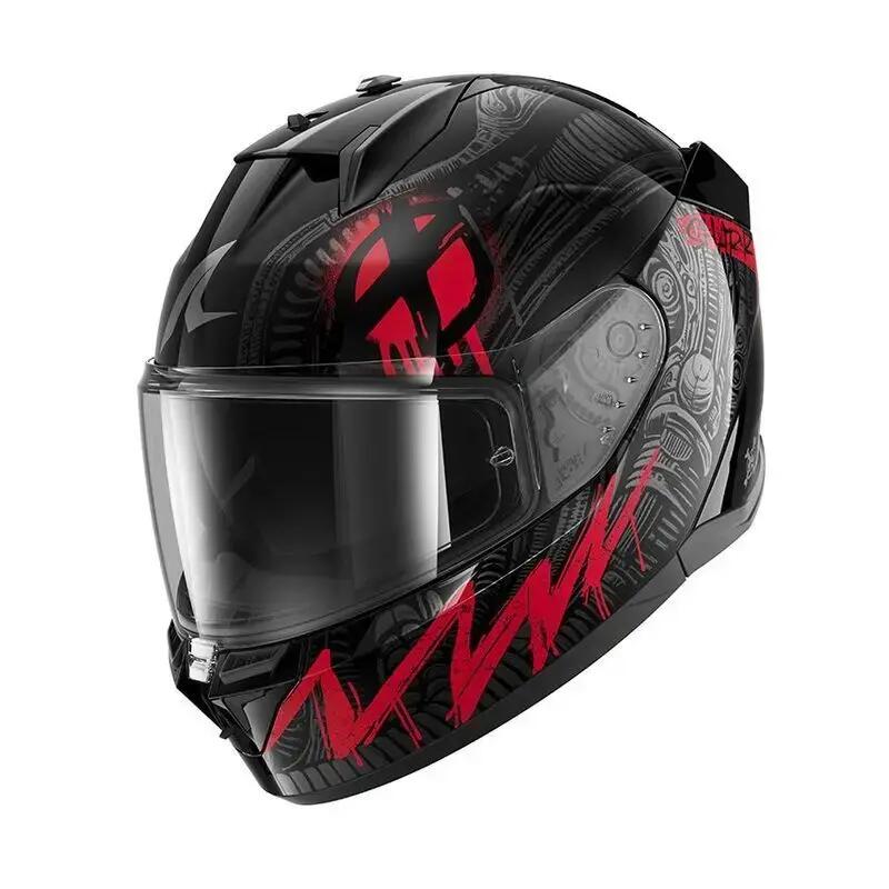 Kask motocyklowy z pełną twarzą Shark D-Skwak 3 Shiever 2/4