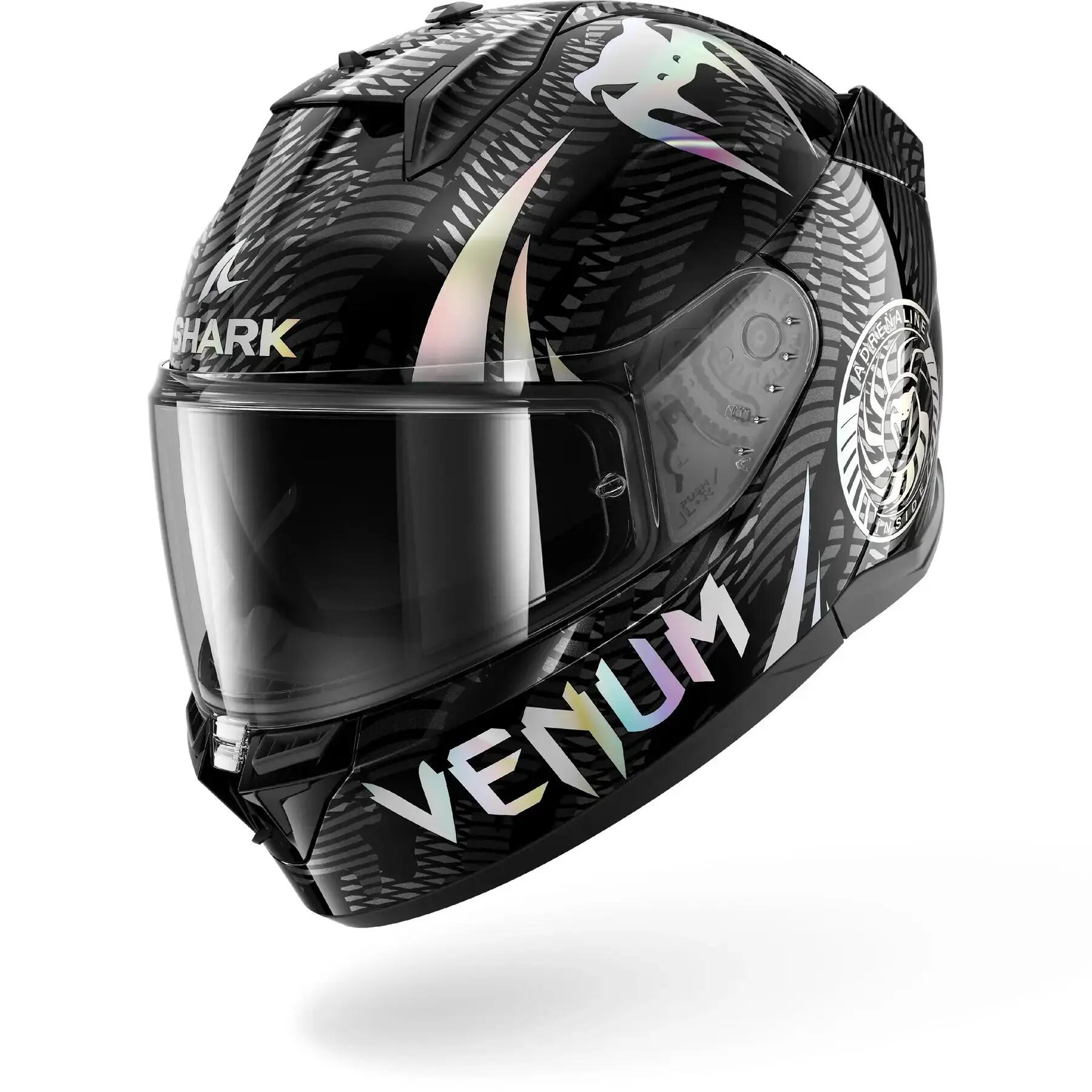 Full face motorcycle helmet Shark D-Skwal 3 Venum 1/6