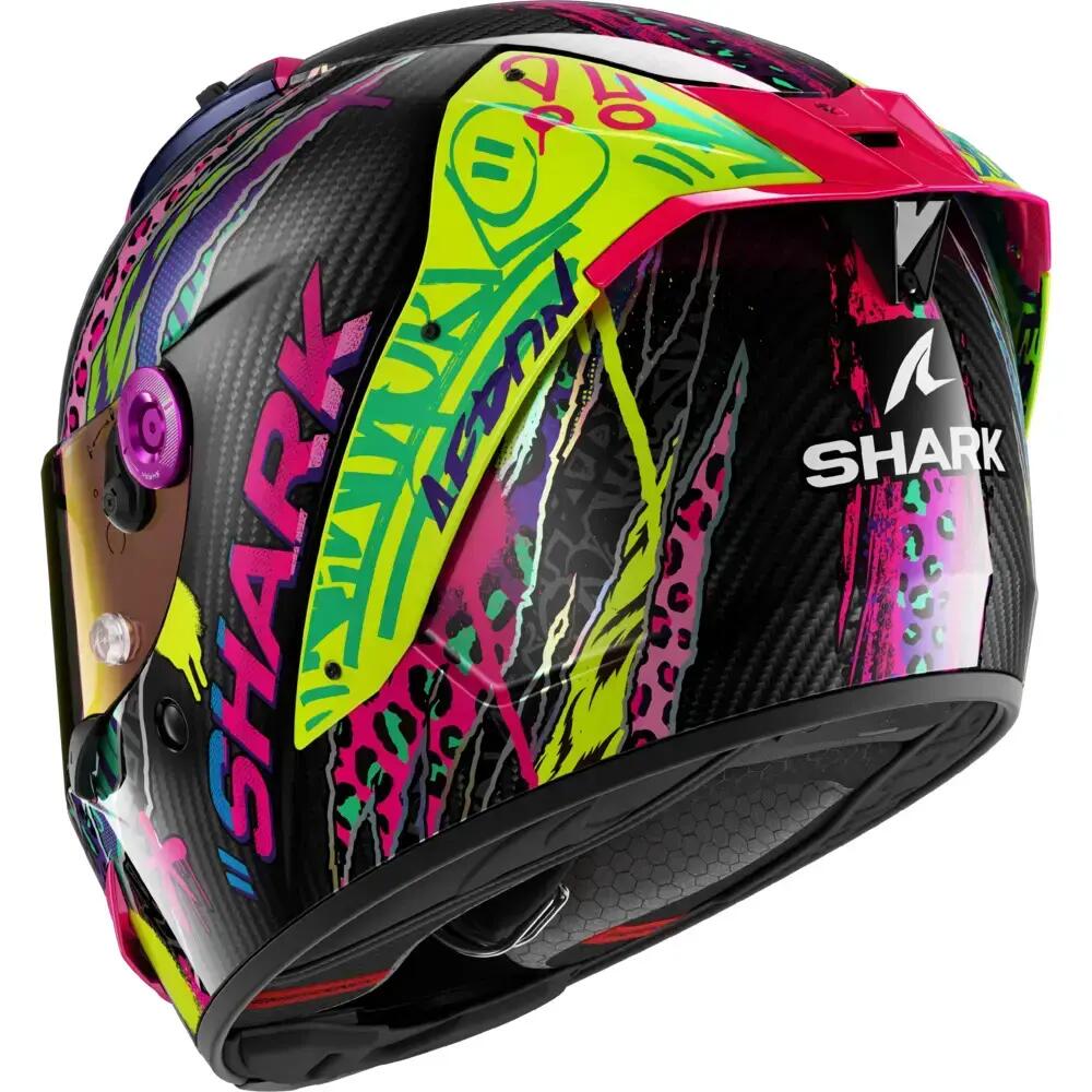 Kask motocyklowy z pełną twarzą Shark Aeron Fawn 3/3