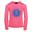 Kinder Longsleeve Pointillism Coral/Blau