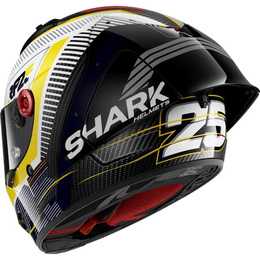 sygnowany kask pełnotwarzowy raul fernandez Shark Aeron-GP 3/3