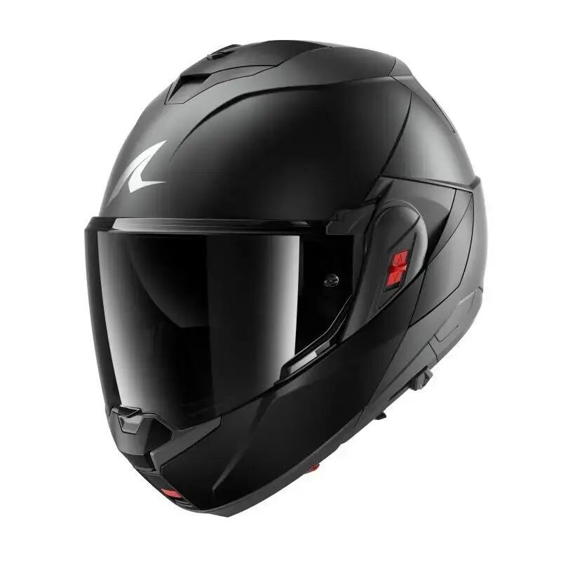 Modułowy kask motocyklowy Shark OXO Dark Shadow 5/5