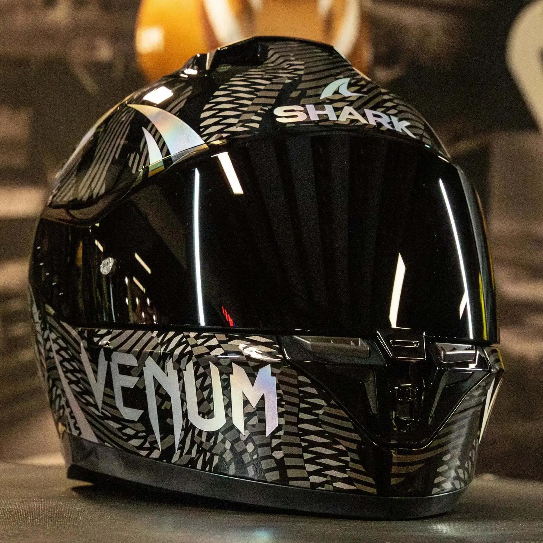 Full face motorcycle helmet Shark D-Skwal 3 Venum 3/6