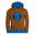 Kinder Hoodie Pullover Troll Bronze/Azurblau/Marine