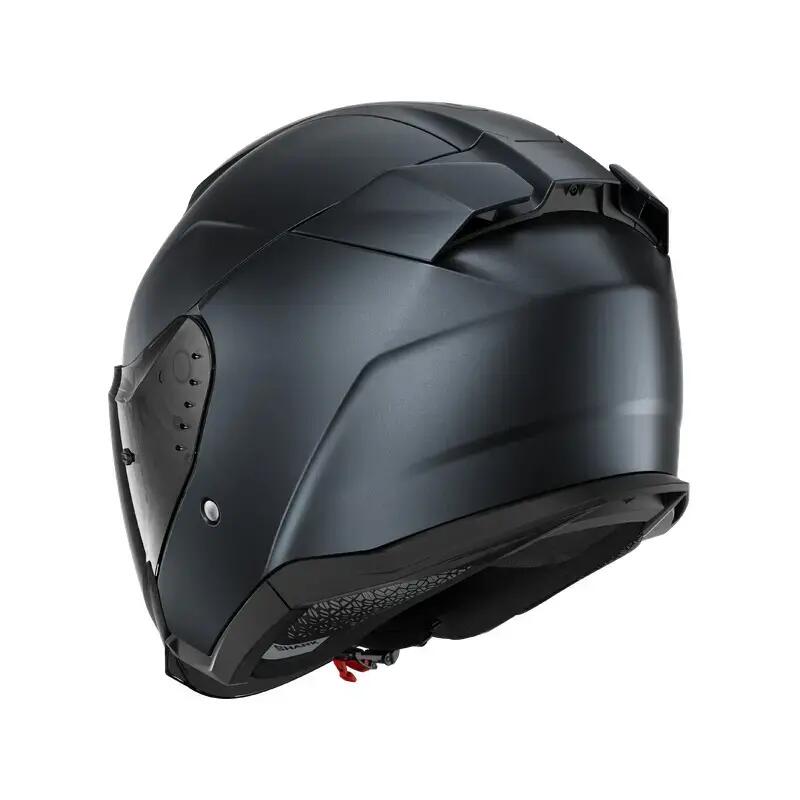 Kask motocyklowy Jet Shark Skwal Jet Dark 3/3