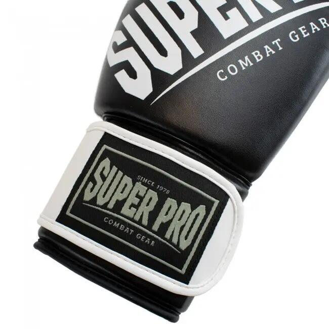 Guantes de boxeo - Rebel - Negro/Gris/Blanco 4/7