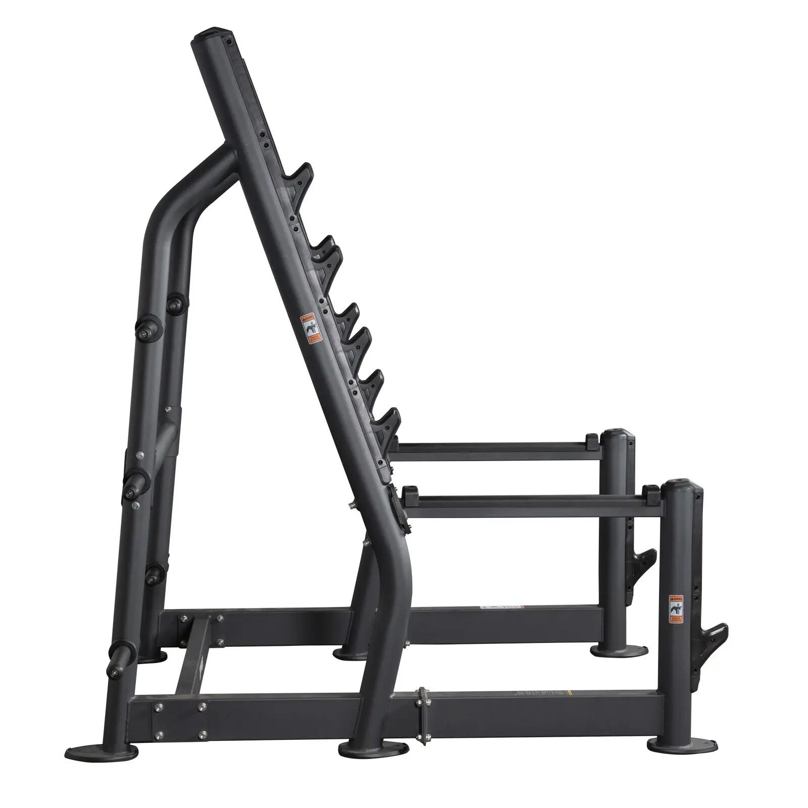 Rack à squats - Musculation - Taurus Elite - Noir 4/4