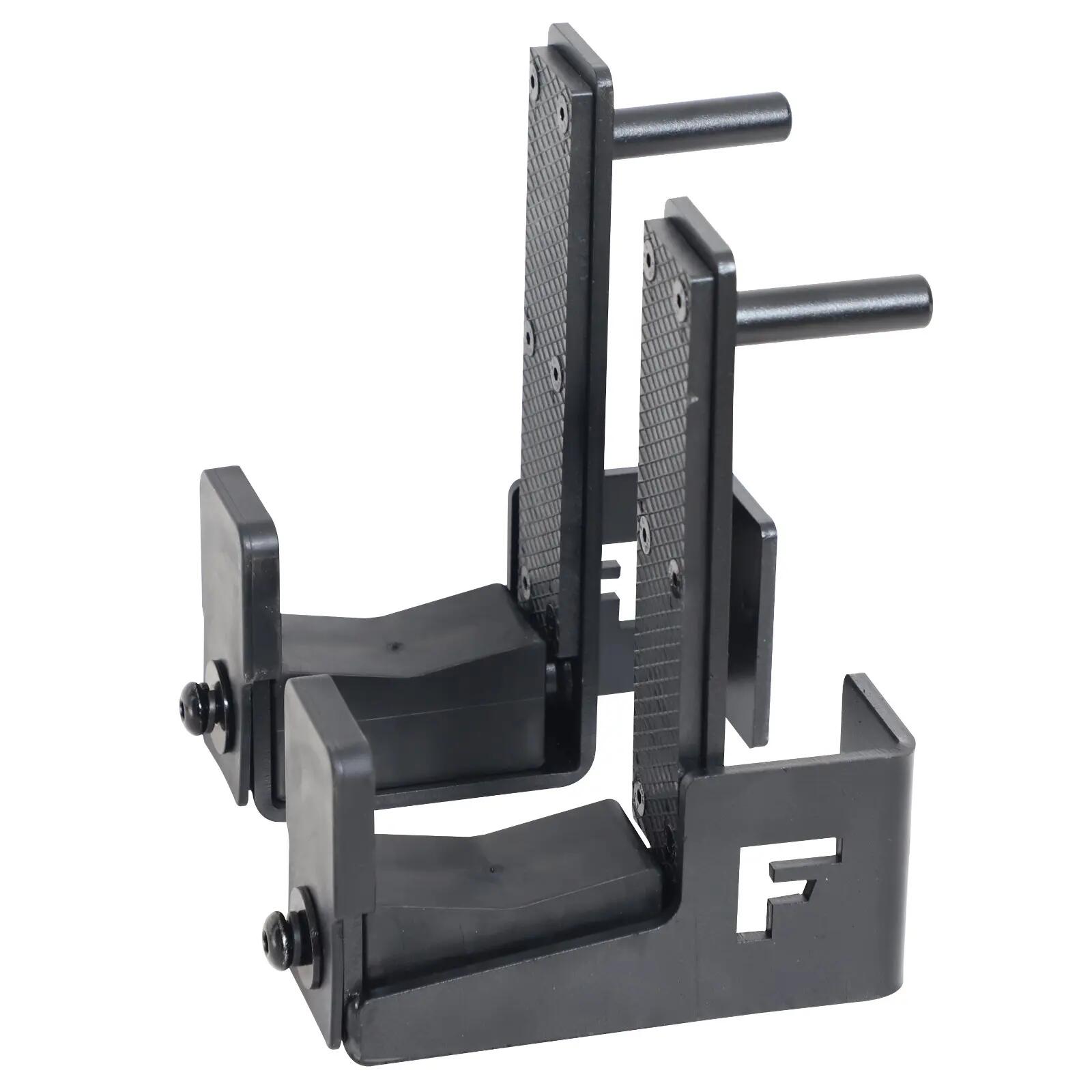 J-hooks - Musculation - Acier 6-gauge - Hybrid - Noir 4/4