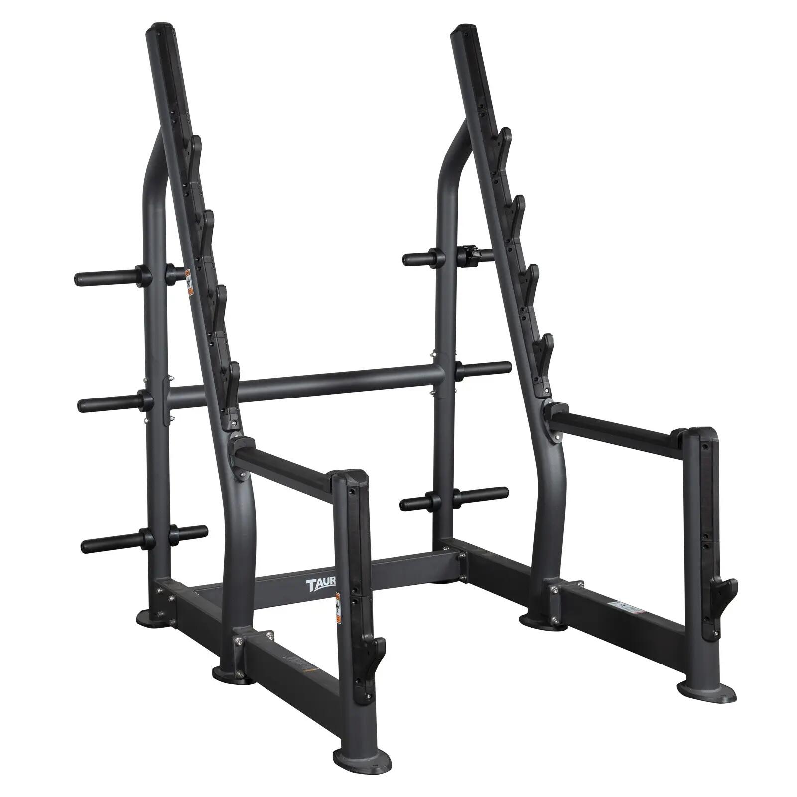 Rack à squats - Musculation - Taurus Elite - Noir 3/4