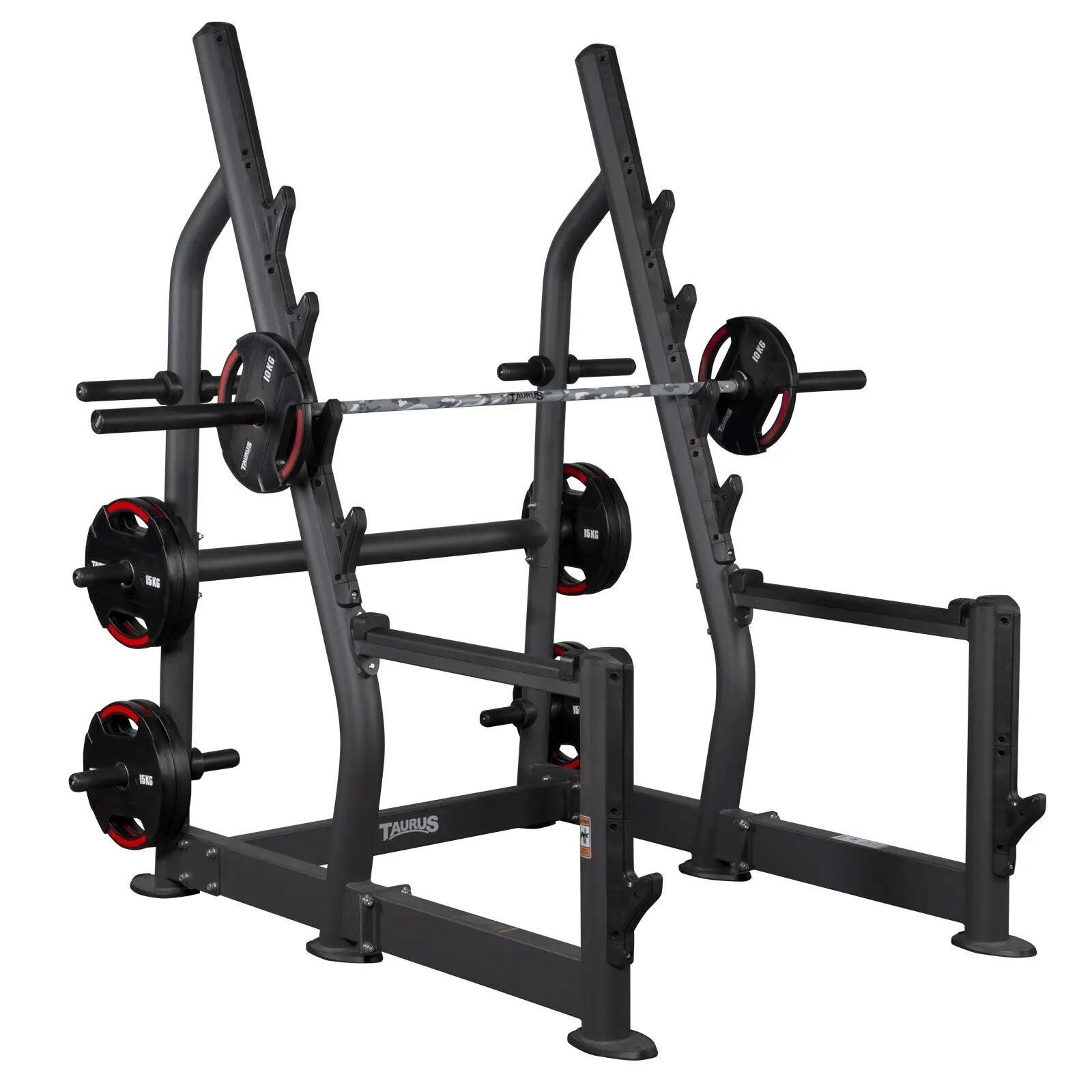 Rack à squats - Musculation - Taurus Elite - Noir 2/4