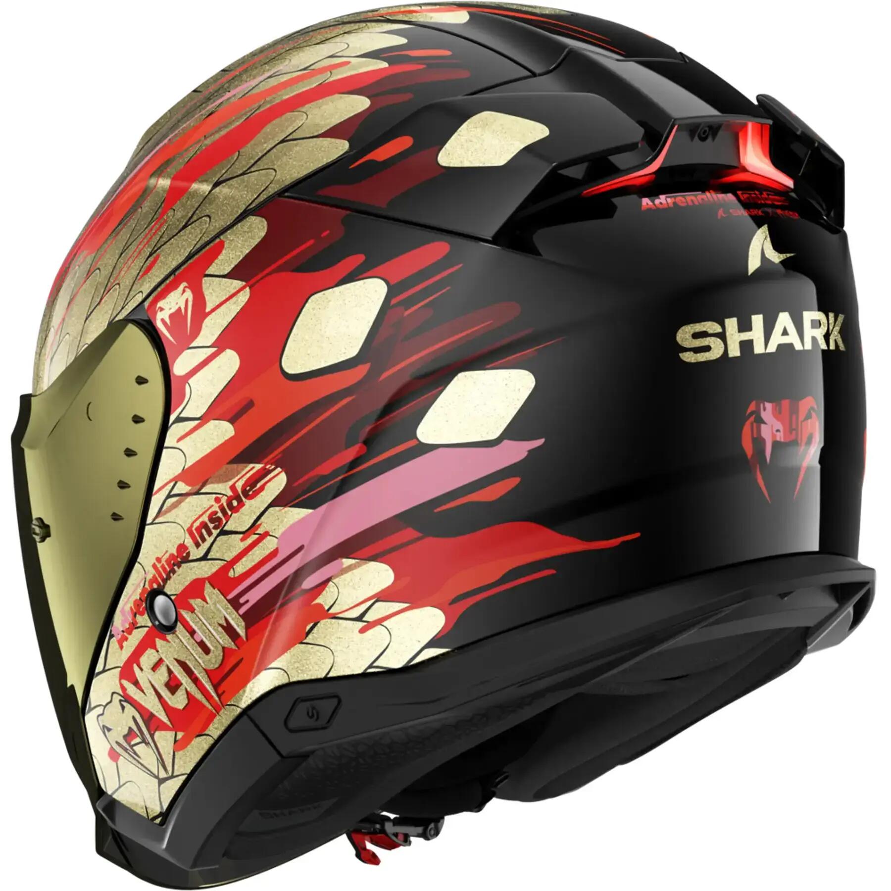 Kask motocyklowy Jet Venum Shark Skwal i3 3/3