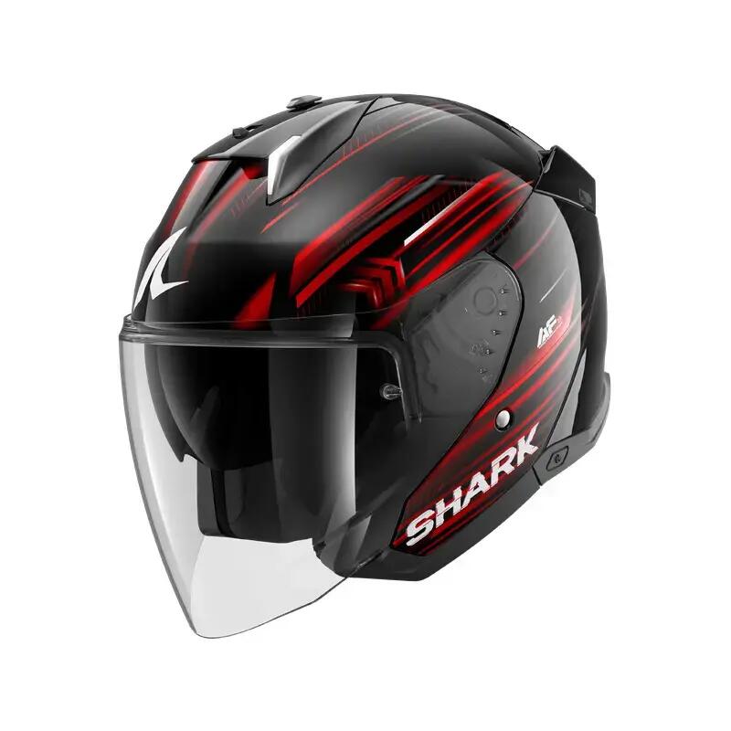 Kask motocyklowy Jet Shark Skwal i3 Jet Light-Blur 1/3