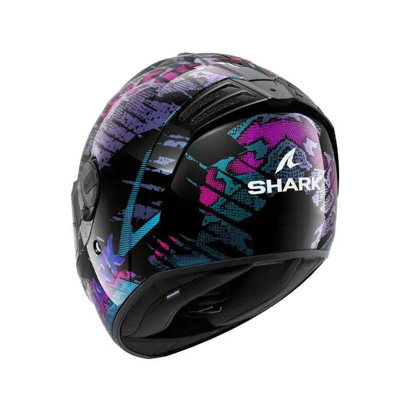 Kask motocyklowy z pełną twarzą Shark Spartan RS Reptaia 3/3