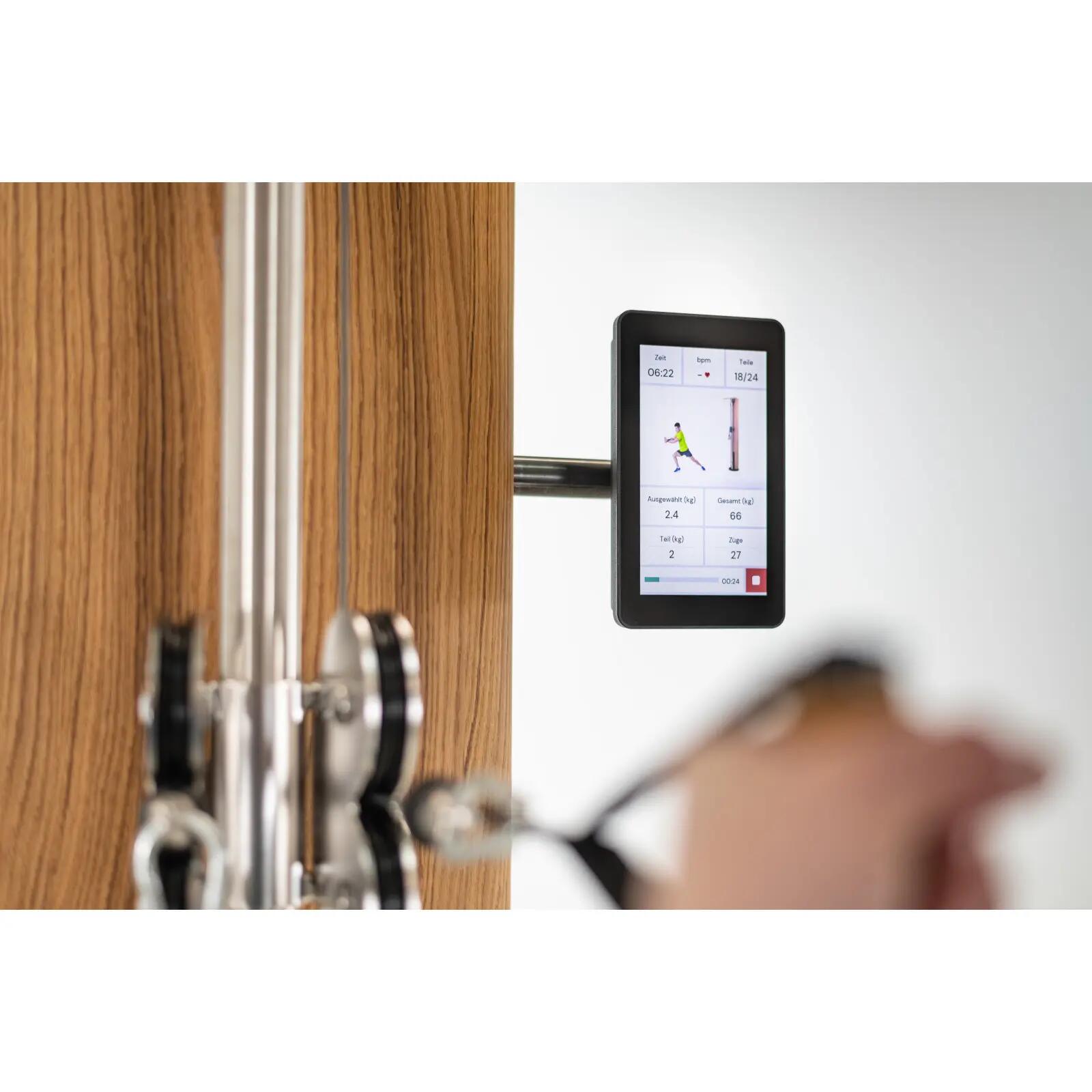 Kabeltrekstationmonitor - Fitness - NOHRD SlimBeam - Interactief 3/3
