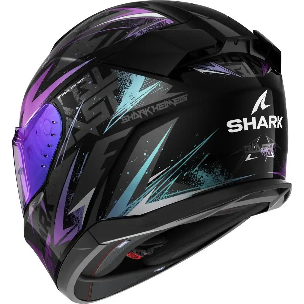 Kask motocyklowy integralny Shark D-skwal 3 Blast-R 3/3