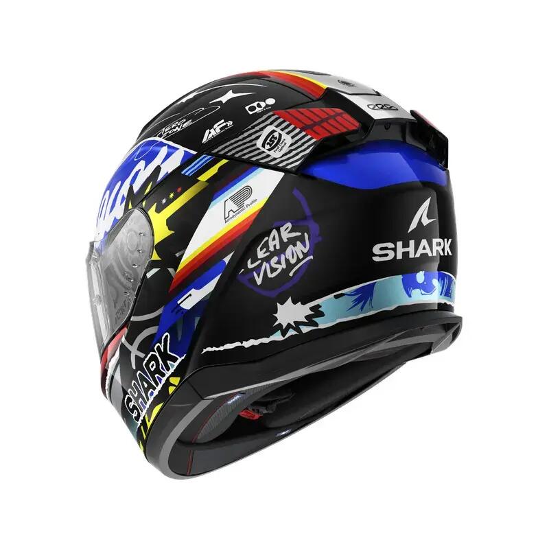 Zárt motoros sisak Shark D-Skwak 3 Streetrush 3/3