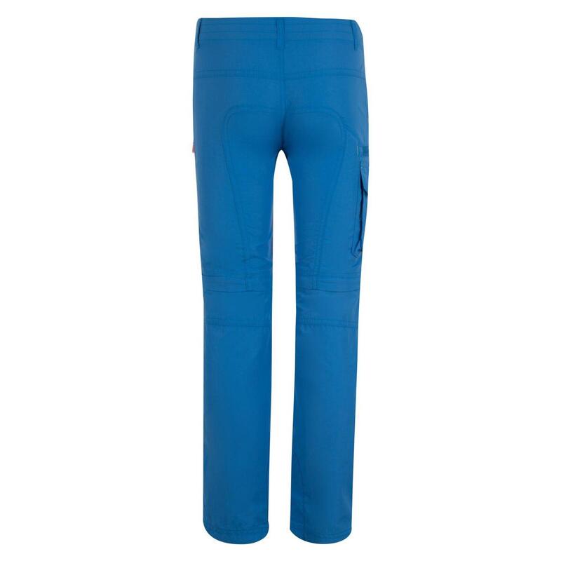 Pantalon zip-off pour enfants Oppland Respirant Bleu moyen