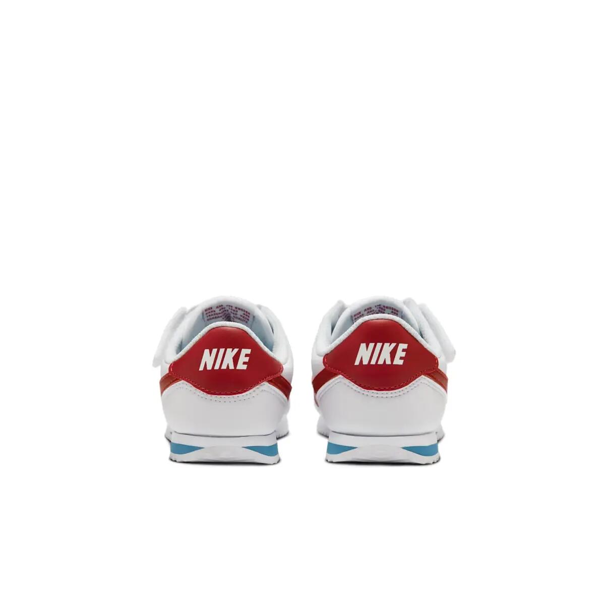Nike Cortez EasyOn White Varsity Blue Varsity Red (PS) 5/6