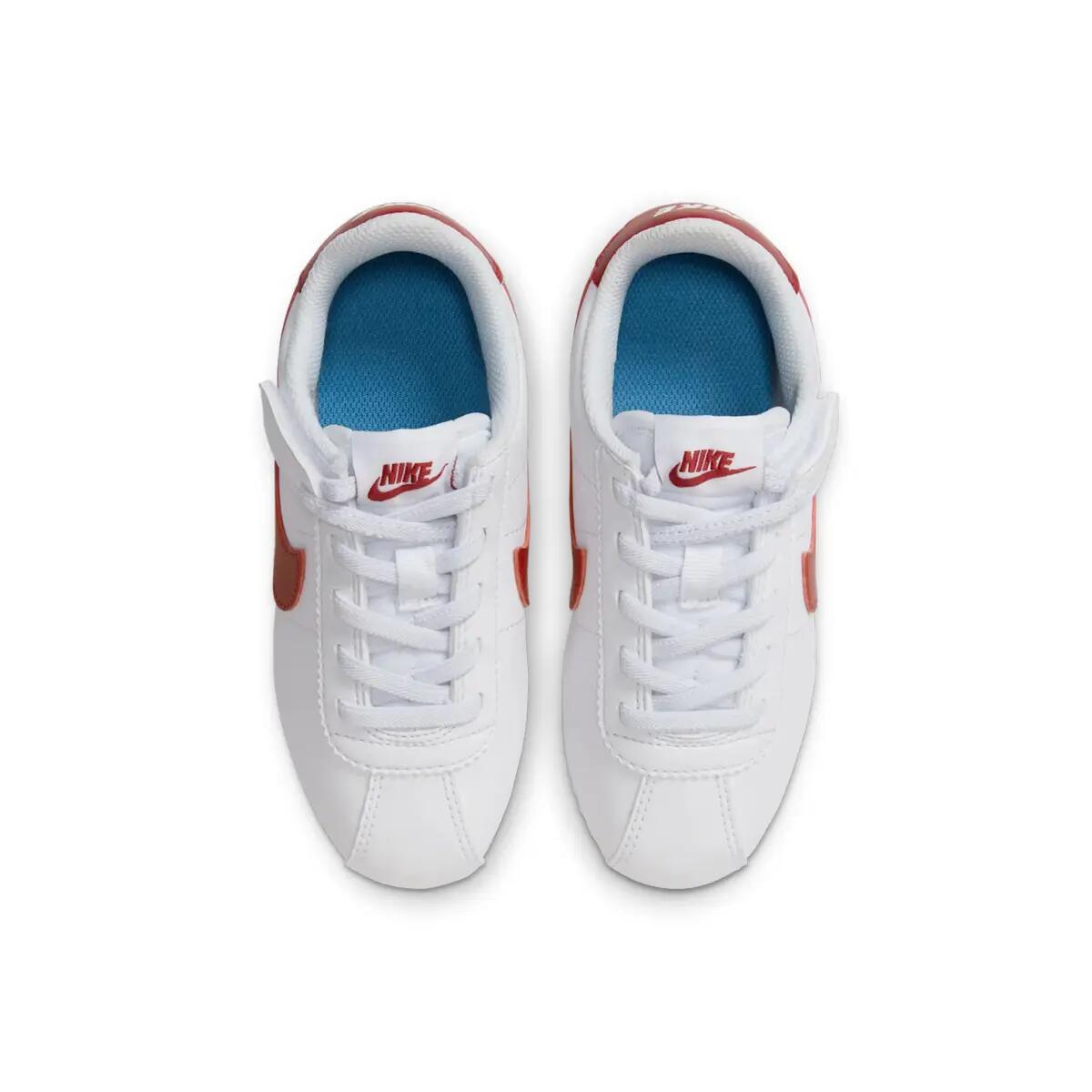 Nike Cortez EasyOn White Varsity Blue Varsity Red (PS) 3/6
