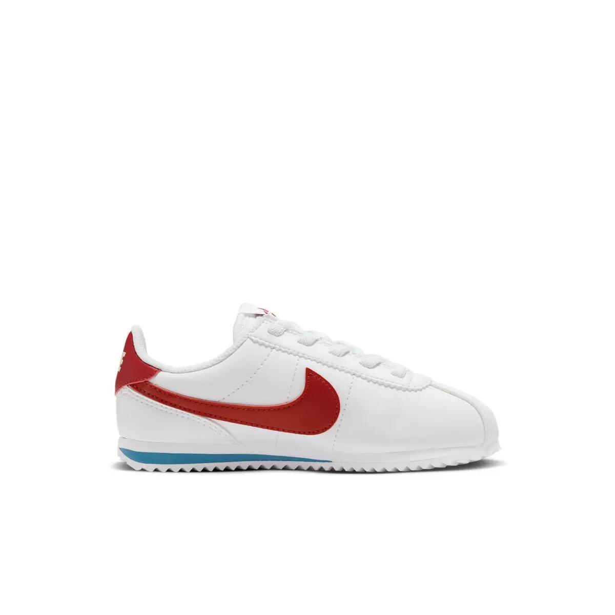 Nike Cortez EasyOn White Varsity Blue Varsity Red (PS) 2/6