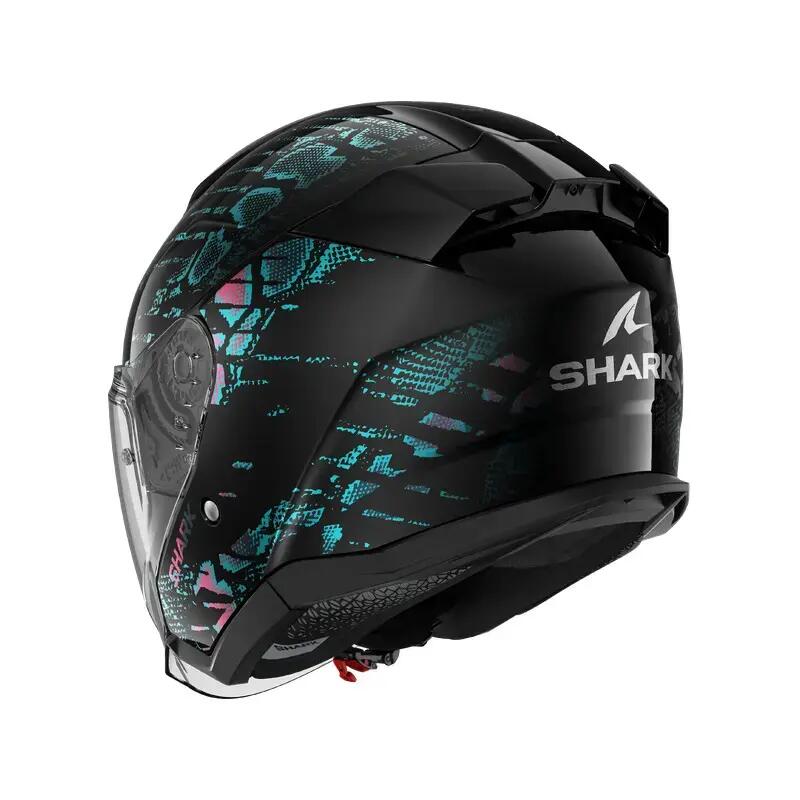 Kask motocyklowy Jet Shark Skwal Jet Reptaia 3/3