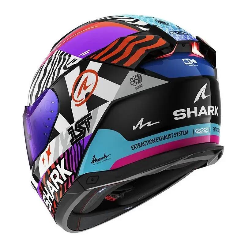 Kask motocyklowy z pełną twarzą Shark Skwal i3 Speed-Fancy 3/3