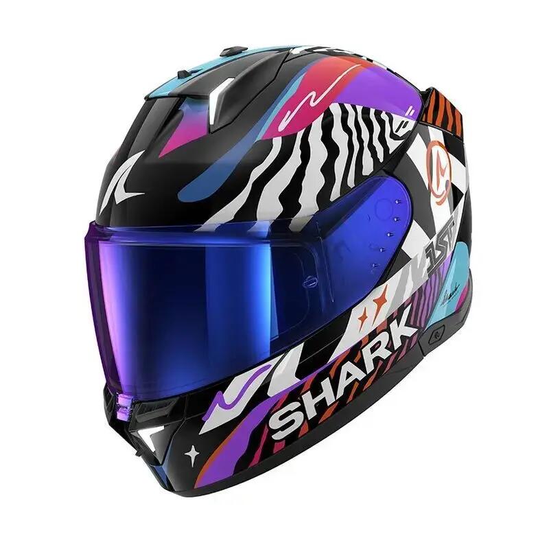 Kask motocyklowy z pełną twarzą Shark Skwal i3 Speed-Fancy 2/3