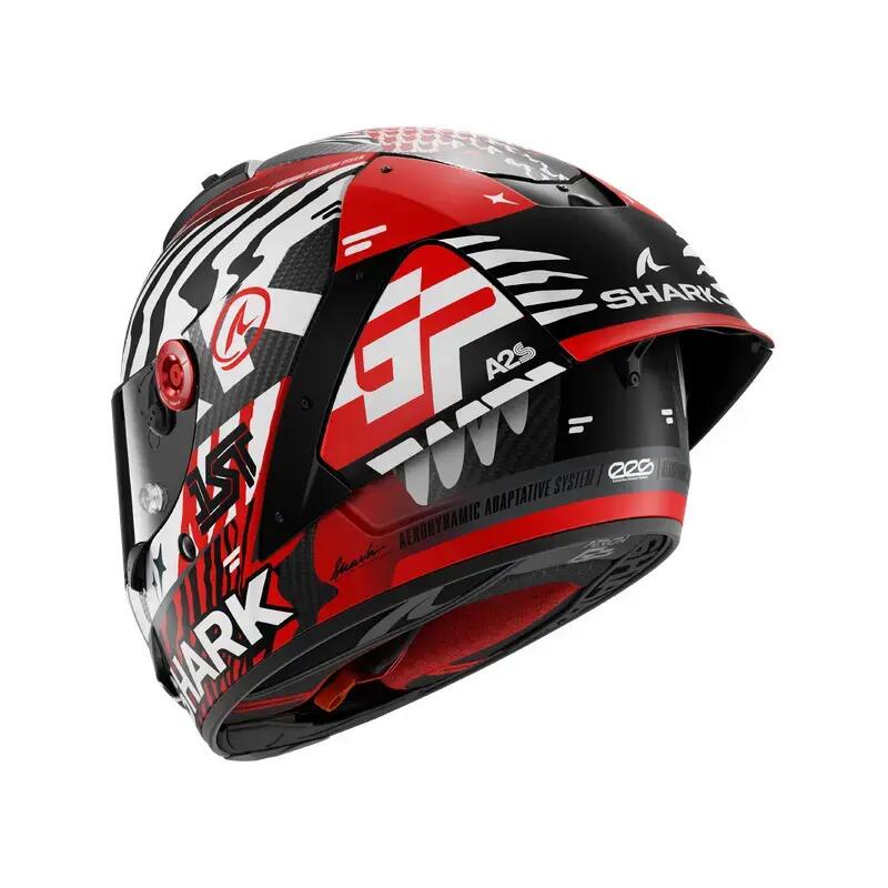 Full face motorcycle helmet Shark Aeron-GP FIM Racing #2 Speed-Fancy Mat 3/3