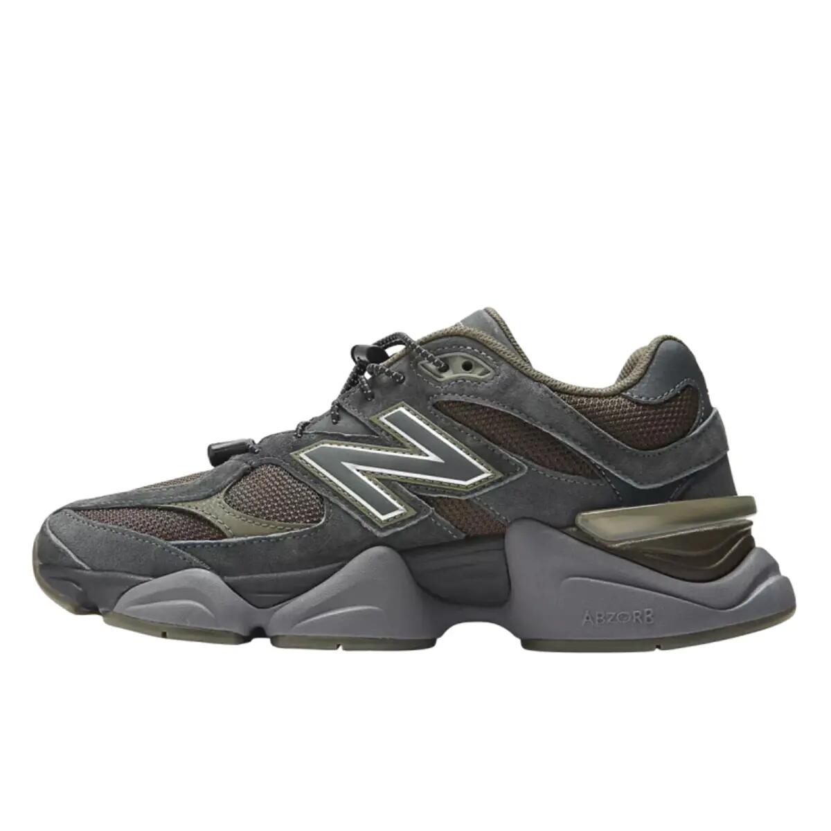New Balance 9060 Blacktop Dark Moss 3/6