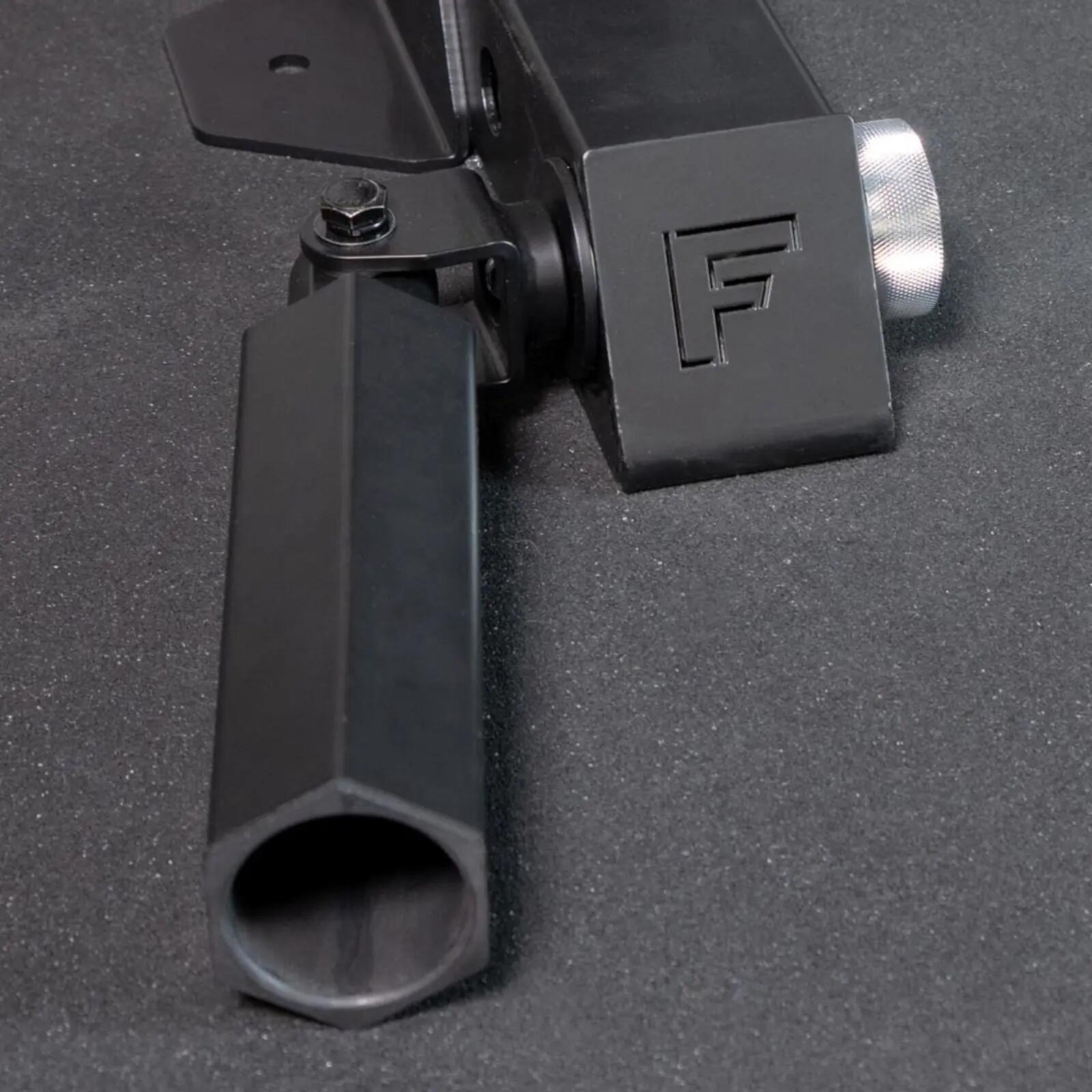 Landmine - Musculation - Force USA Magnetic - Magnétique, hexagonale - Noir 4/4