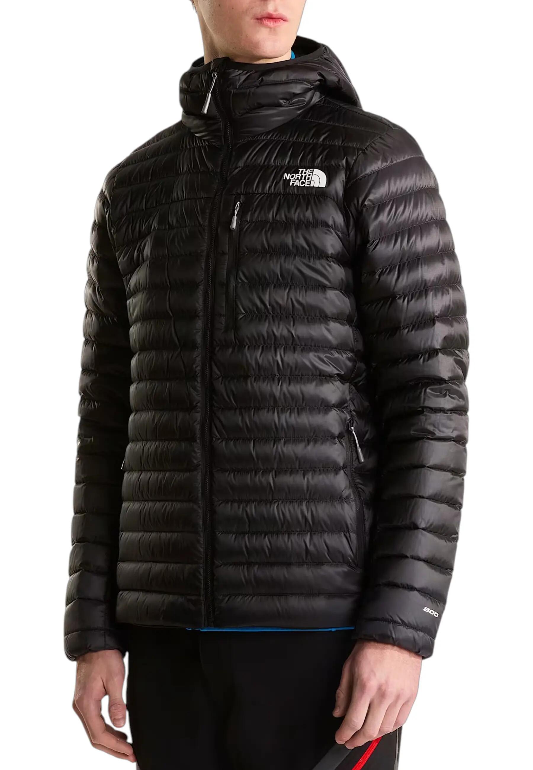 Geacă de puf The North Face Bettaforca LT Down Hoodie pentru bărbați - negru Bl…
