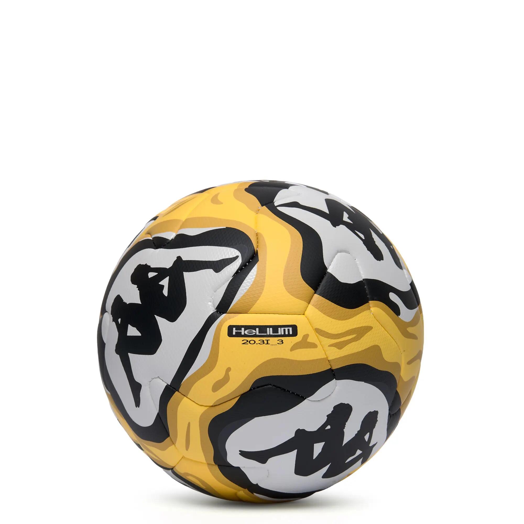 Bola de futebol - Treino - Cosida à máquina - HELIUM 20.3I - Branco/amarelo 2/2
