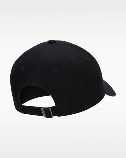 Cappello - cotone visiera curva - Nike Club - nero