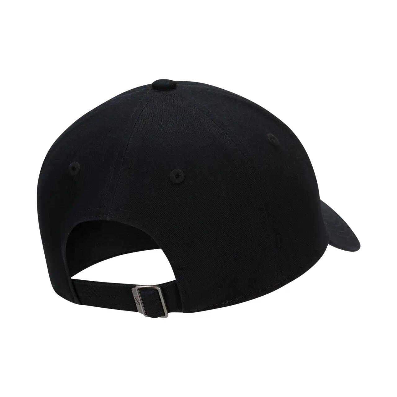 Nike Club czapka z daszkiem unisex, bawełniana, efekt sprania 2/3
