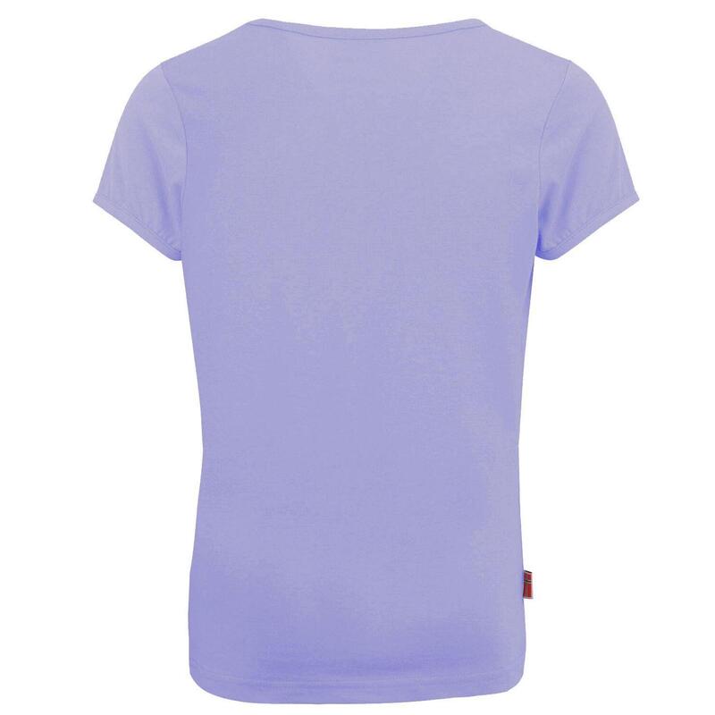 Mädchen T-Shirt Mädchen Logo Lavender/Aprikose