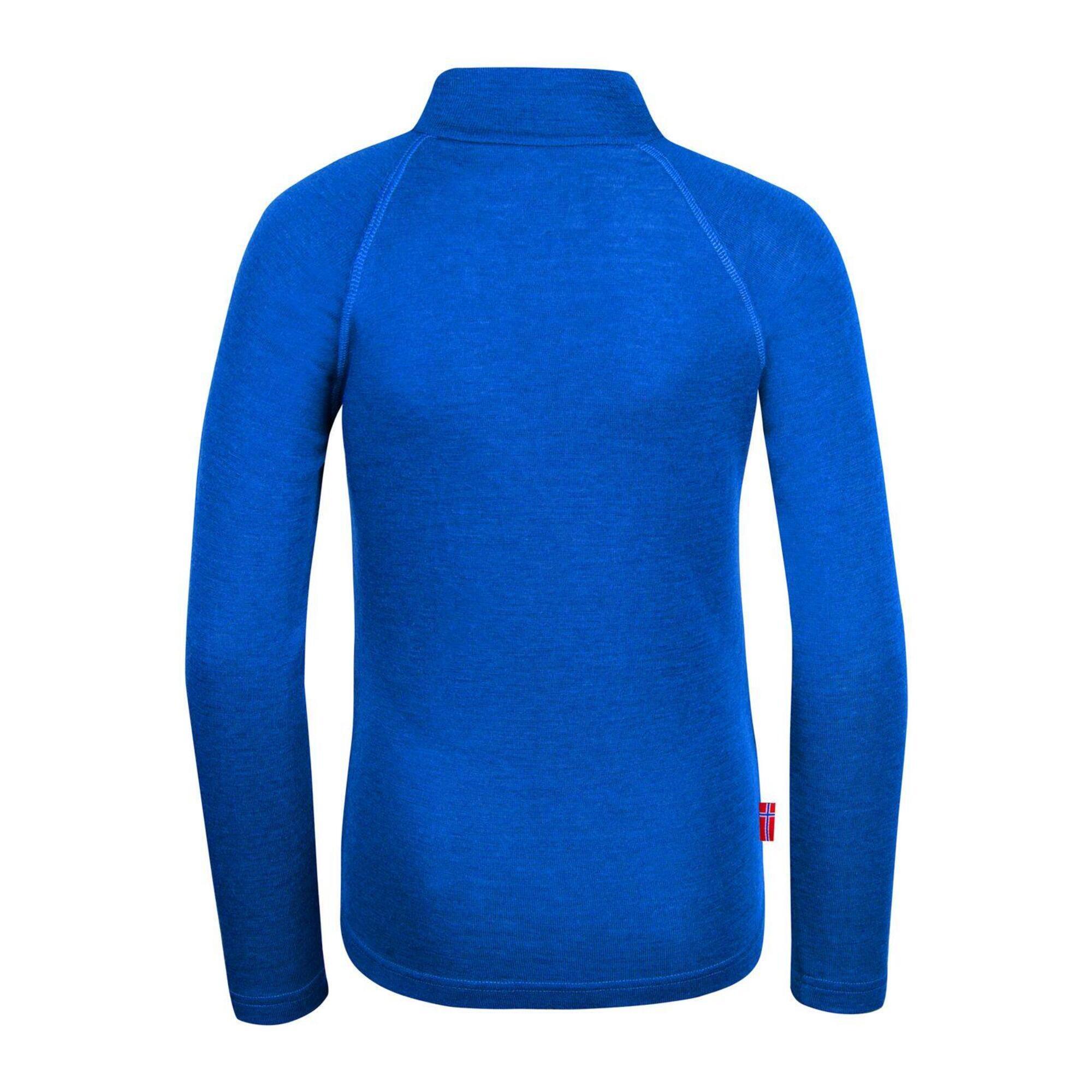 Maglione Lofoten per bambini blu/arancio