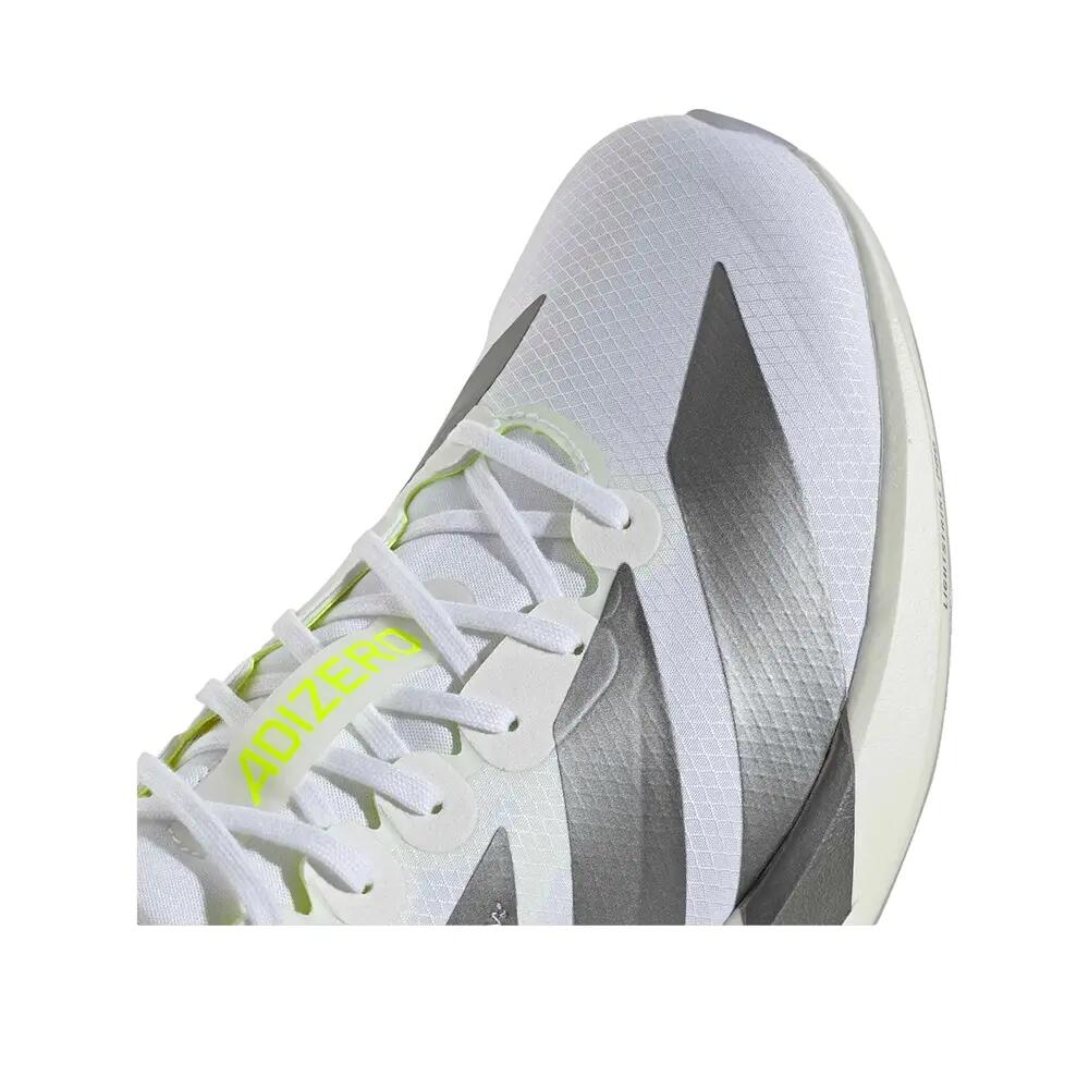 Chaussures de course adidas adizero adios 9 Blanc/Gris/Jaune 7/8