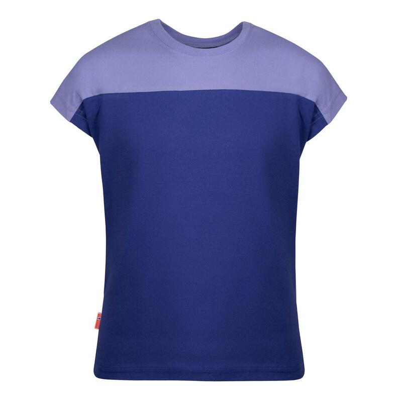 Mädchen T-Shirt Bergen Lavender/Rose