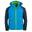 Veste Softshell Rondane pour enfants Hydrofuge Bleu marine / Bleu moyen / Vert