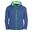 Kinder Fleece Jacke Sogndal Marineblau / Grün