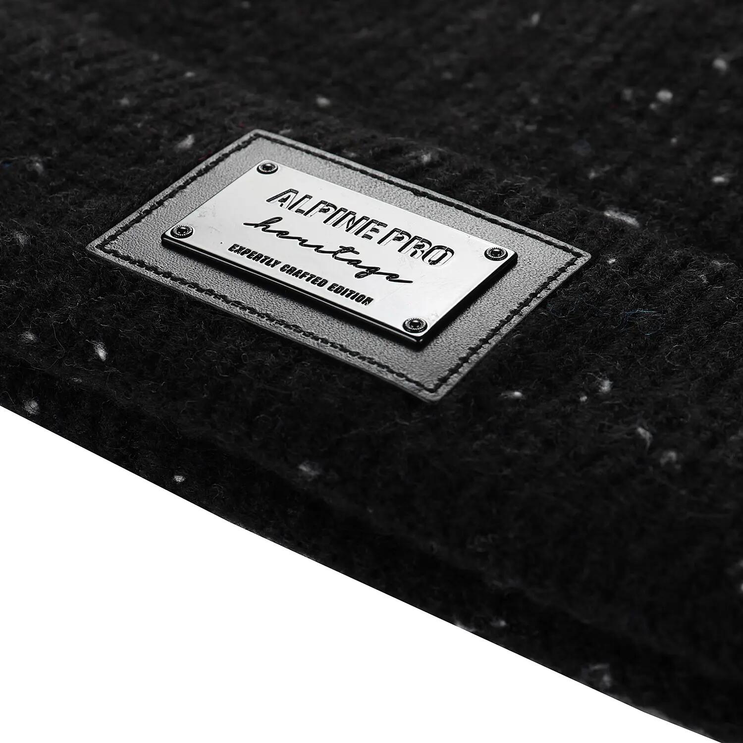 Zimní melírovaná čepice z hřejivého materiálu KORDE 2/6