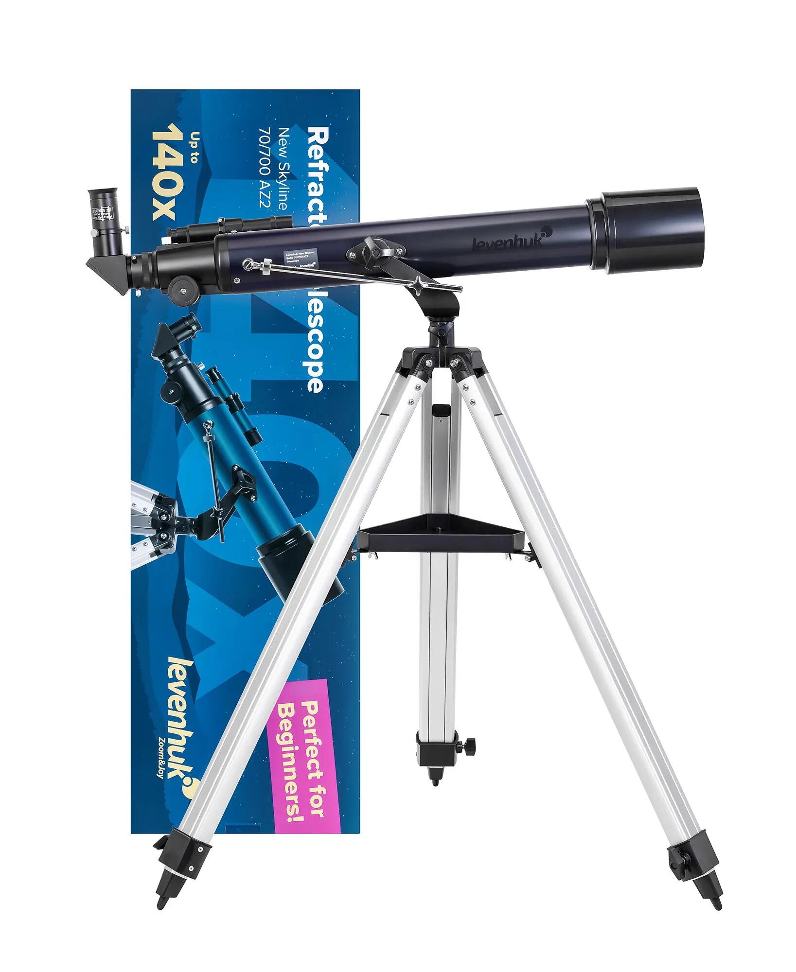 Levenhuk New Skyline BASE 70/700 AZ2 Telescope 2/13