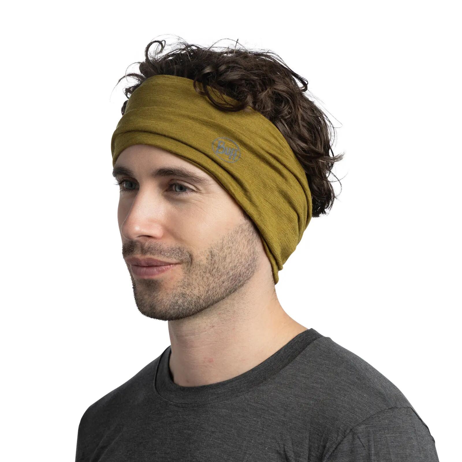 Braga de cuello Merino Lightweight Unisex Buff Verde ÚNICA 4/4