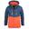 Kinder 3in1 Jacke Bryggen Wasserdicht Mystik Blau / Orange